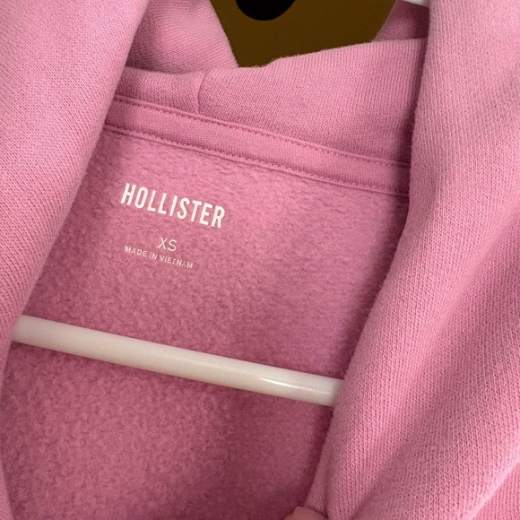 Hollister pink oversized hoodie - Picture 2 of 3